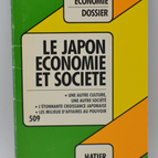 Japan Economy and Society - Brochier Hubert - 1984 - book