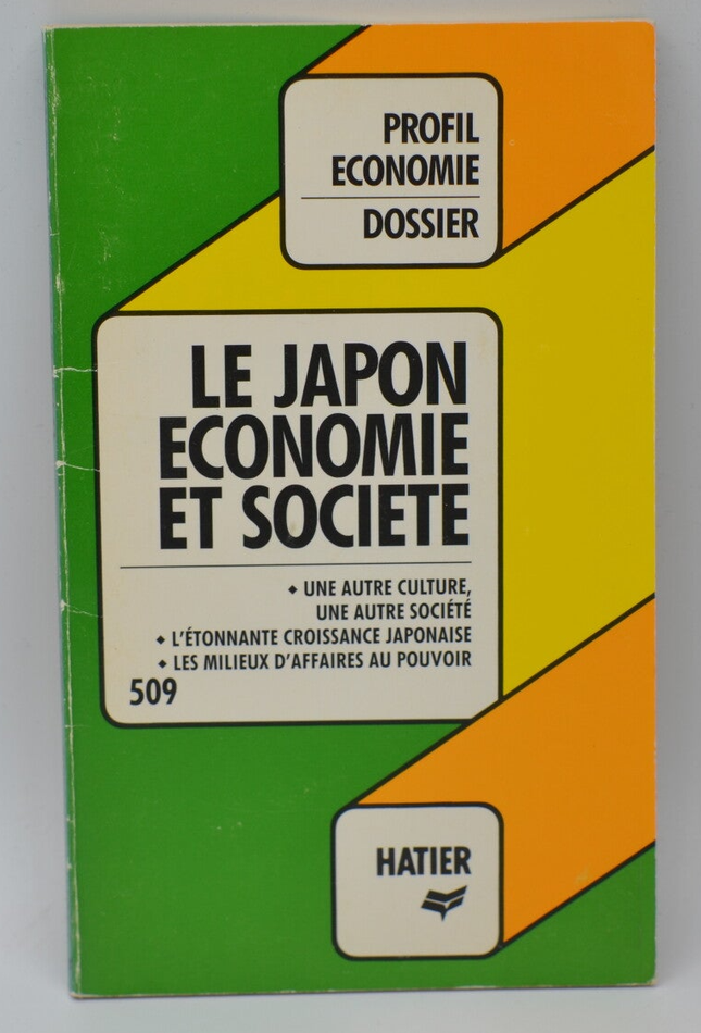 Japan Economy and Society - Brochier Hubert - 1984 - book