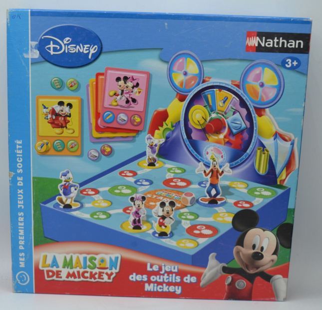 Mickeys Werkzeugspiel – Mickeys Haus-Brettspiel