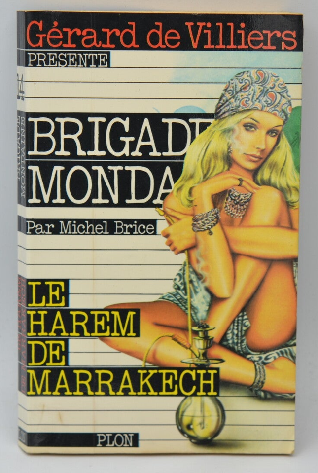 The Harem of Marrakech - Brigade mondaine - Gérard De Villiers - 1977 - book