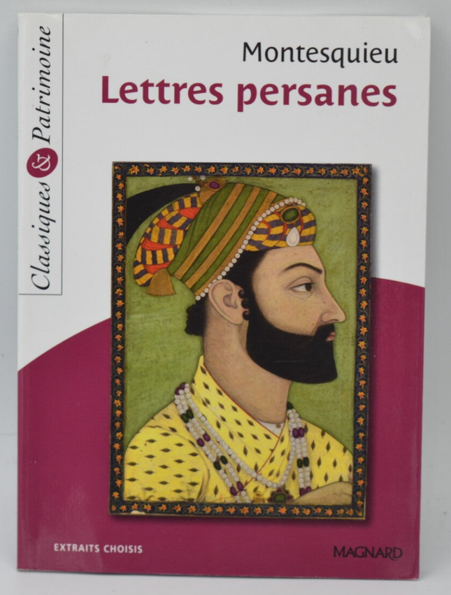 Lettres persanes - Charles de Montesquieu - 2013 - livre