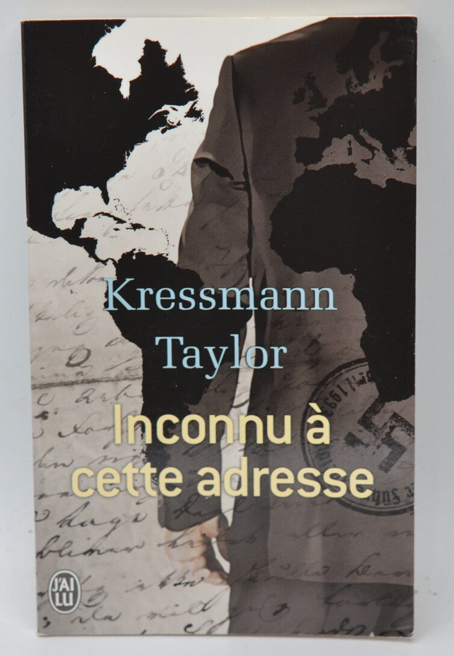 Inconnu à cette adresse - Kressmann Taylor - 2012 - livre