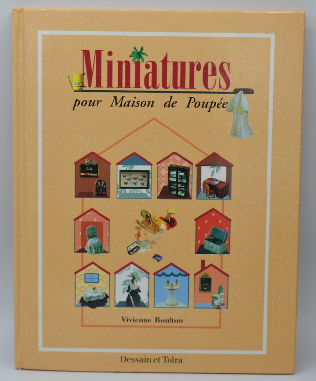Miniatures pour maison de poupée - Vivienne Boulton - 1994 - livre