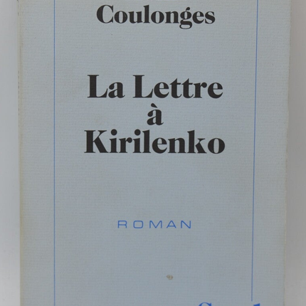 The Letter to Kirilenko - Henri Coulonges - 1989 - book