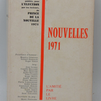 Nouvelles 1971 - L'amitié par le livre - 1971 - livre