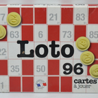 Coffret Loto 90 Pions 96 cartes - jeu de société