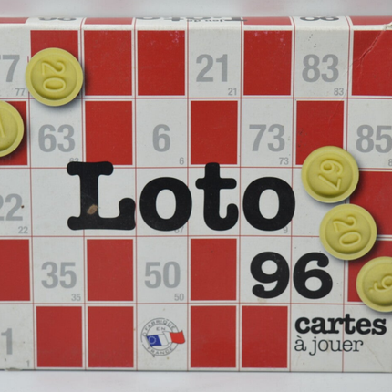 Coffret Loto 90 Pions 96 cartes - jeu de société