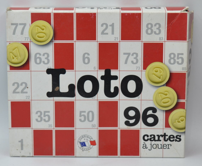 Loto Box 90 Pions 96 Karten - Brettspiel