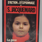 La gosse à l'écharpe rouge - tome 1624 - 1981 - Une aventure d'action et d'espionnage - Fleuve noir - Serge Jacquemard - livre