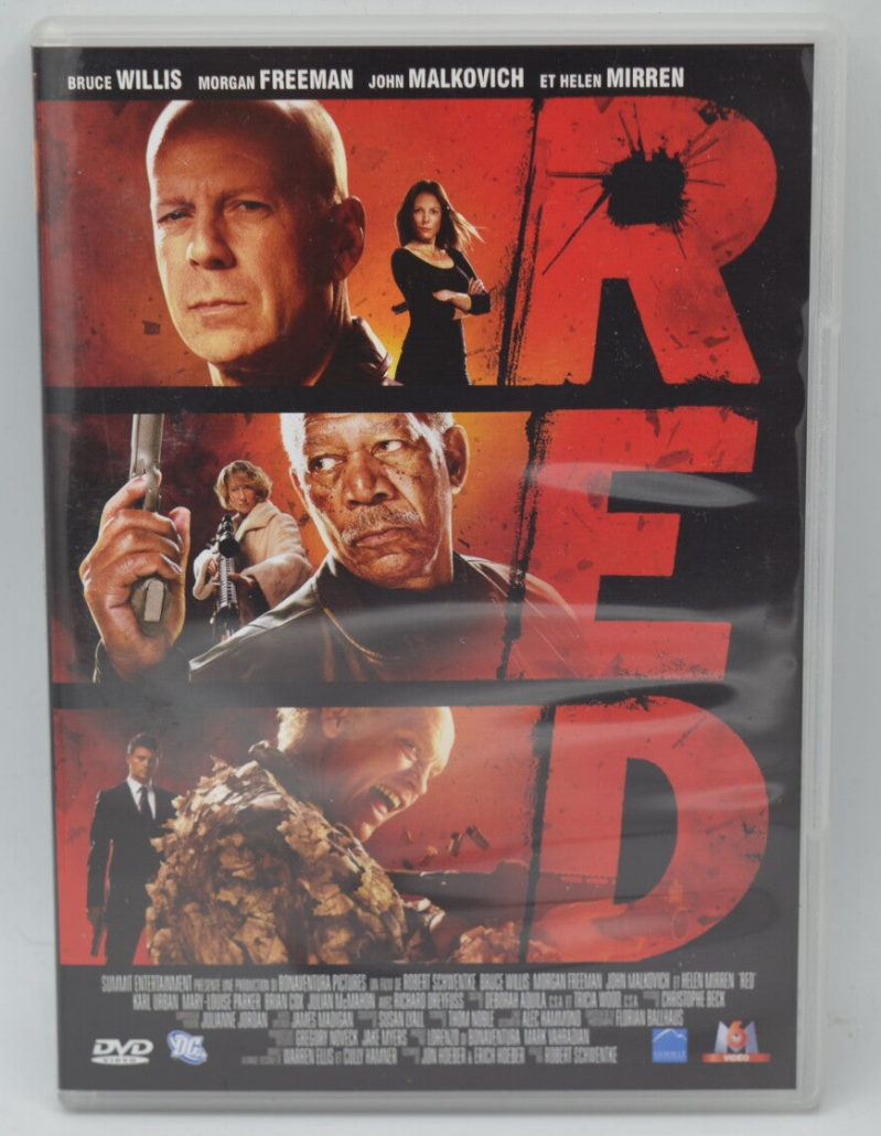 Red – Bruce Willis – Morgan Freeman – John Malkovitch – DVD – Spionage – Action