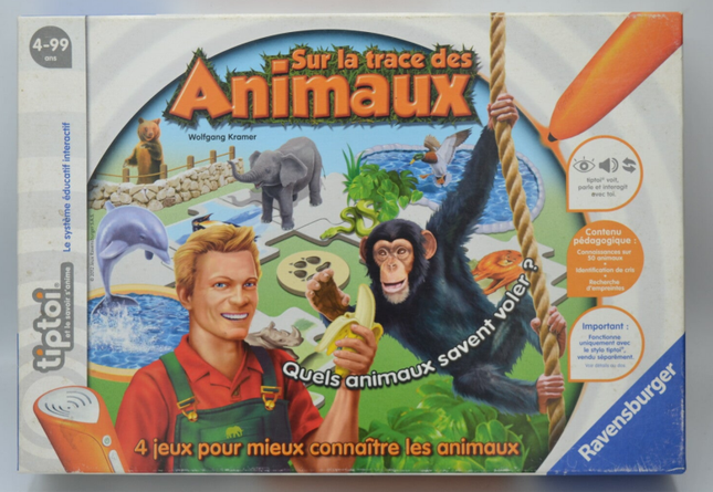 tiptoi Sur la trace des animaux + Lecteur Tiptoi inclus - jeu de société