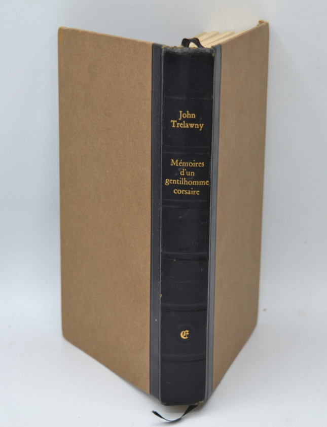 mémoires d'un gentilhomme corsaire - Trelawny - 1961 - livre