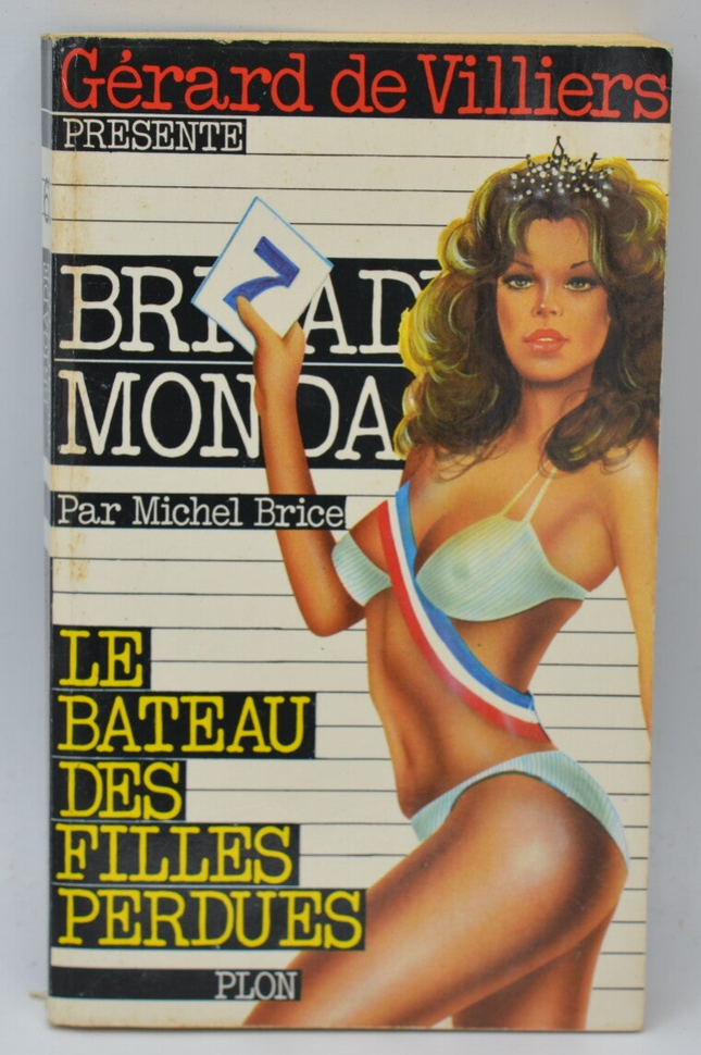 The Boat of the Lost Girls - Brigade mondaine - Gérard De Villiers - 1985 - book