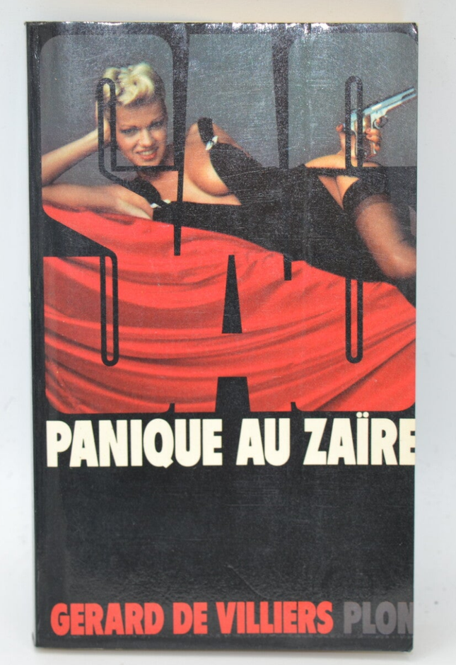 Panique au Zaïre - SAS - 1978 - tome 52 Gérard de Villiers - livre