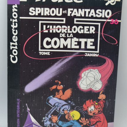 L'horloger de la comète - Tome 36 - Spirou et Fantasio - Dupuis - 2002 - livre BD