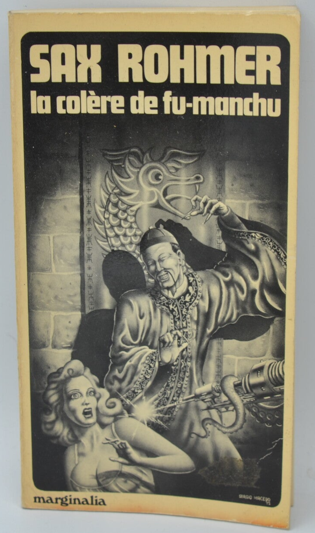 Der Zorn des Fu-Manchu - Sax Rohmer - 1976 - Buch