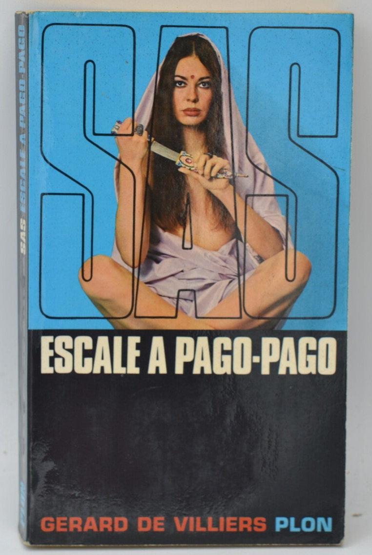 Stopover in Pago Pago - SAS - 1970 - volume 16 Gérard de Villiers - book