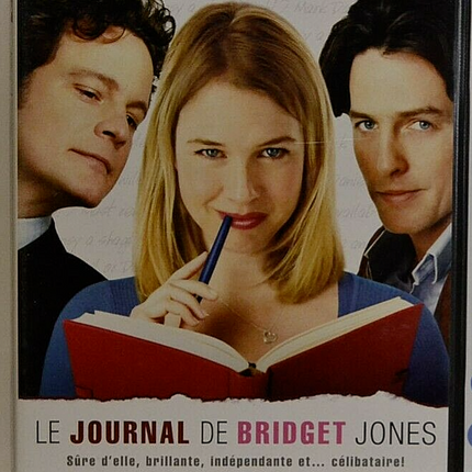 dvd le journal de Bridget Jones - Renée Zellweger - Hugh grant