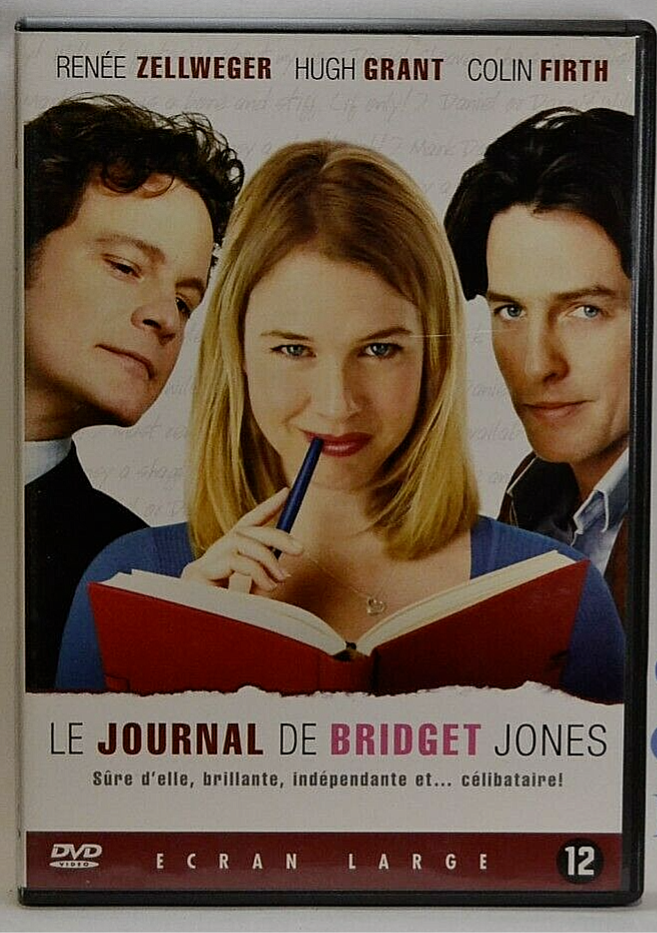 dvd le journal de Bridget Jones - Renée Zellweger - Hugh grant