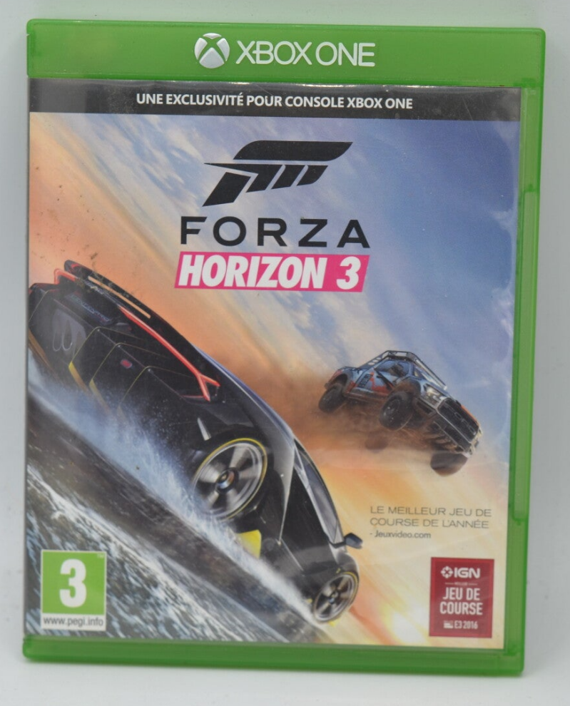 Forza Horizon 3 - jeux vidéo Xbox One