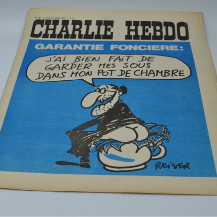 Charlie Hebdo No. 35 - Land Guarantee - 19-07-1971 - magazine book