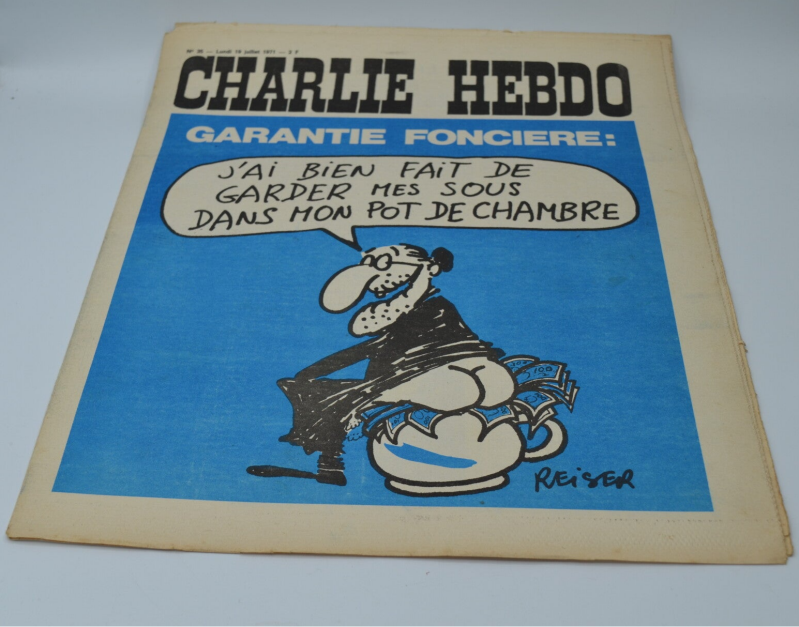Charlie Hebdo N° 35 - Garantie Foncière - 19-07-1971 - livre magazine