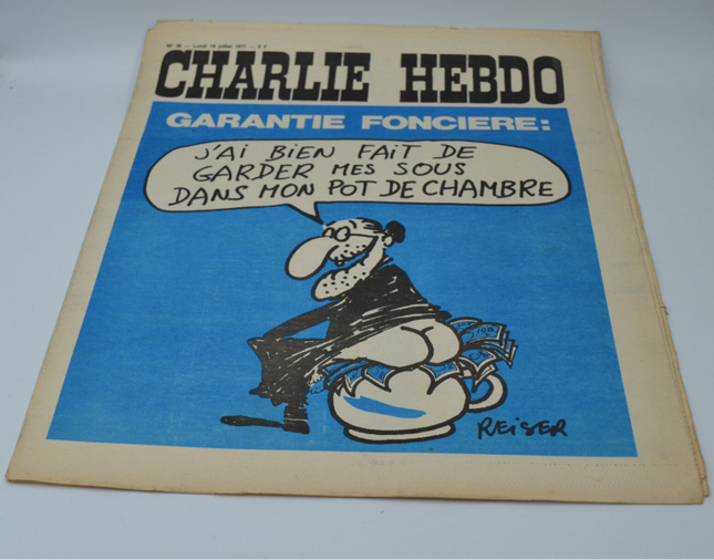 Charlie Hebdo N° 35 - Garantie Foncière - 19-07-1971 - livre magazine