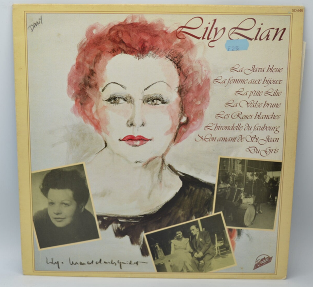 Lily Paname Lily Lian - 33 rpm vinyl record