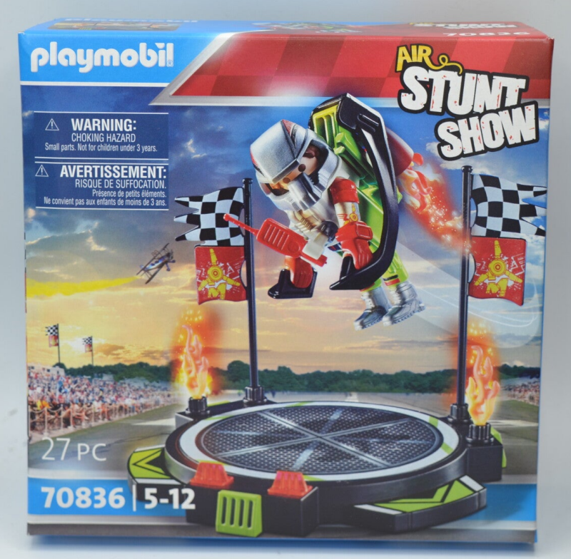 Air Stuntshow - Rocket pilot - Playmobil 70836