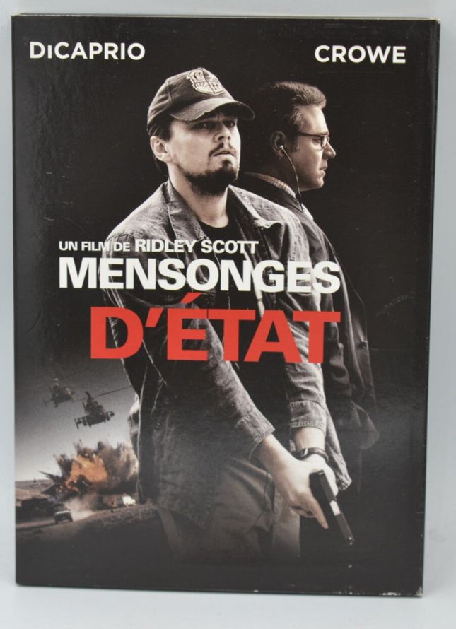 Mensonges d'état - Leonardo DiCaprio - Russell Crowe DVD thriller
