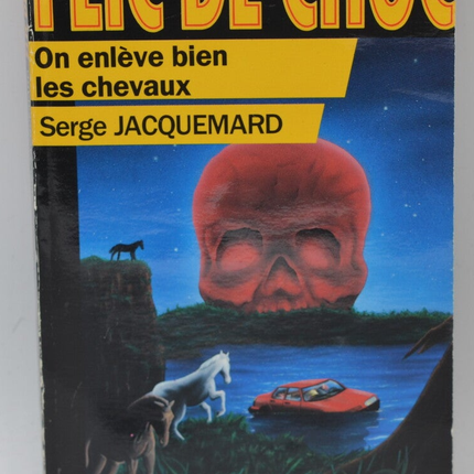 Wir nehmen die Pferde weg - Band 35 - 1987 - Shock Cop - Fleuve noir - Serge Jacquemard - Buch