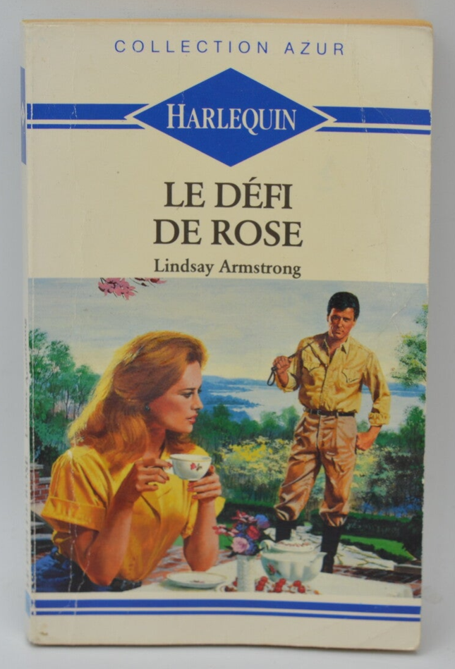 Le Défi De Rose - Lindsay Armstrong - 1988 - livre