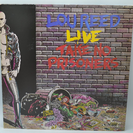 Lou Reed Live Take No Prisoners - 33 rpm vinyl record