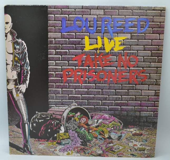 Lou Reed Live Take No Prisoners - 33 rpm vinyl record