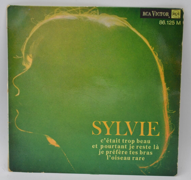 Es war zu schön / Und doch bleibe ich dort / Ich bevorzuge deine Arme / Der seltene Vogel – Sylvie Vartan – 45 U/min Vinyl-Schallplatte