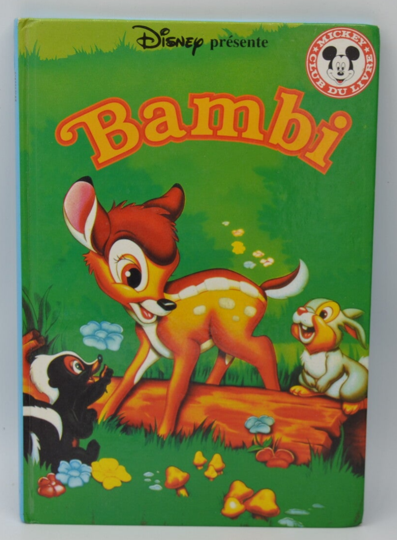 Bambi - Disney Mickey Club - 1998 - book