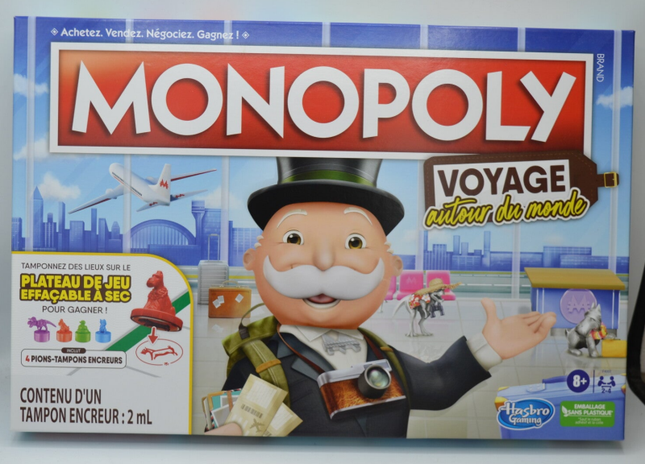 Monopoly Voyage Autour du Monde - jeu de société