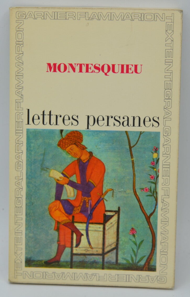 Lettres persanes - Montesquieu - 1964 - livre