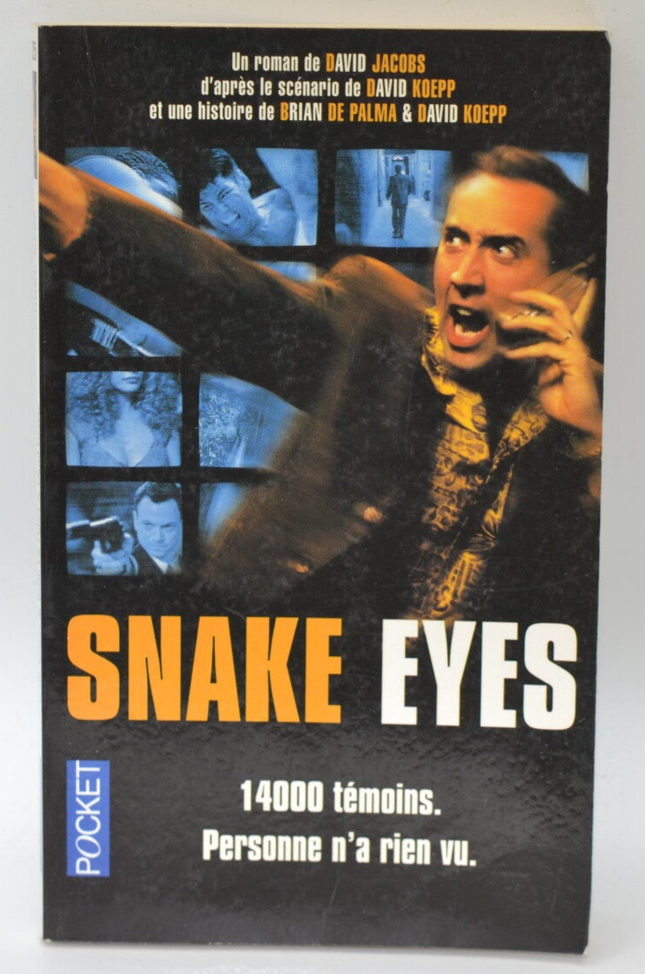 Snake eyes - Jacobs David - 1998 - livre