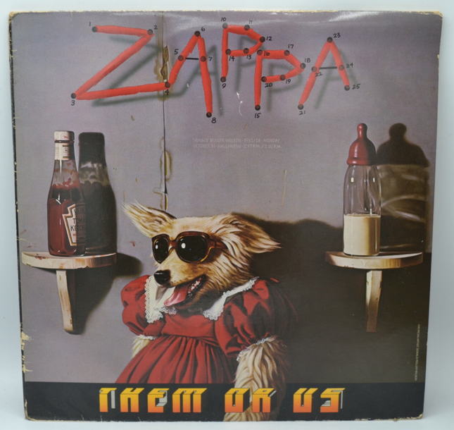 Them Or Us Frank Zappa - 33 U/min Vinyl-Schallplatte