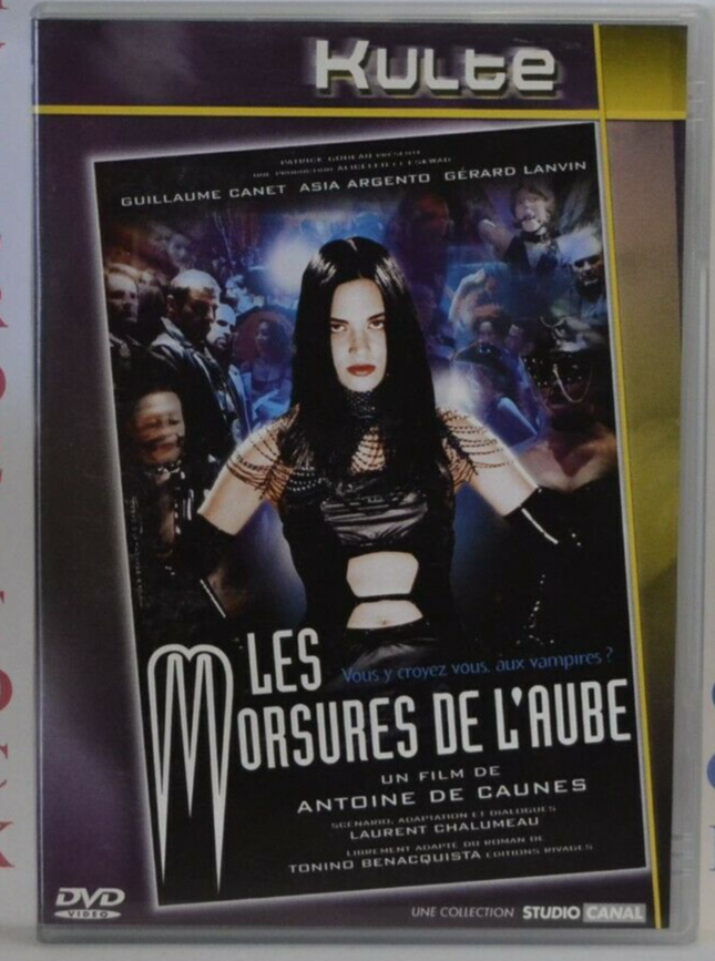 dvd les morsures de l'aube - Guillaume Canet - Asia Argento