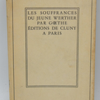 Die Leiden des jungen Werther - Johann Wolfgang von Goethe - 1949 - Buch