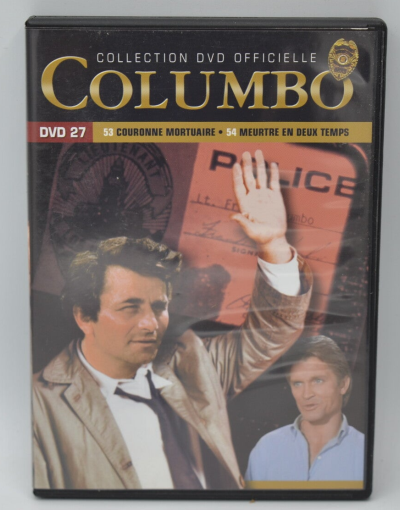Columbo – DVD 27 – Staffel 9 – Episoden 53. Trauerkranz und 54. Mord in zwei Schritten – DVD