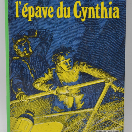 L'épave du Cynthia - Jules Verne André Laurie - 1975 - Bibliothèque verte - livre