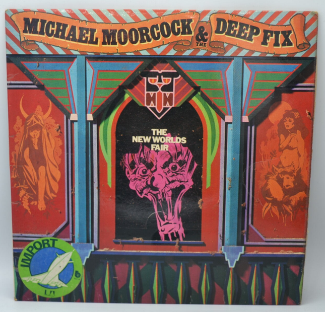 The new worlds fair Michael Moorcock Deep Fix - 33 rpm vinyl record