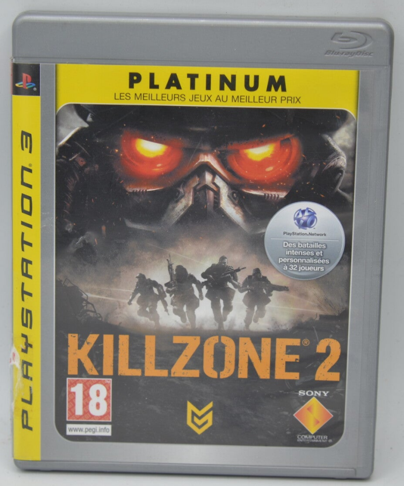 Killzone 2 Édition platinum - jeux vidéo PS3