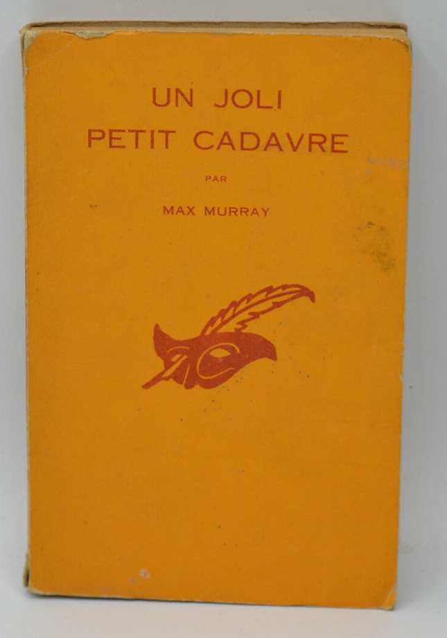 Un joli petit cadavre - Max Murray - 1957 - livre