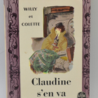 Claudine Leaves - Willy and Colette - 1973 - book