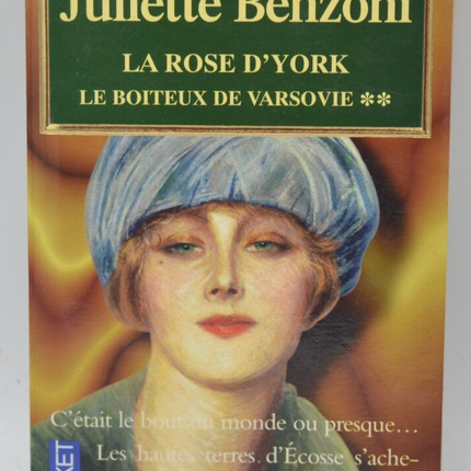 Le boiteux de Varsovie tome 2 La Rose d'York - Juliette Benzoni - 1997 - livre