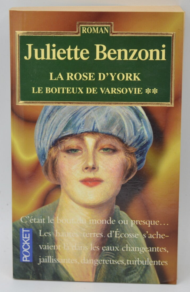 Le boiteux de Varsovie tome 2 La Rose d'York - Juliette Benzoni - 1997 - livre